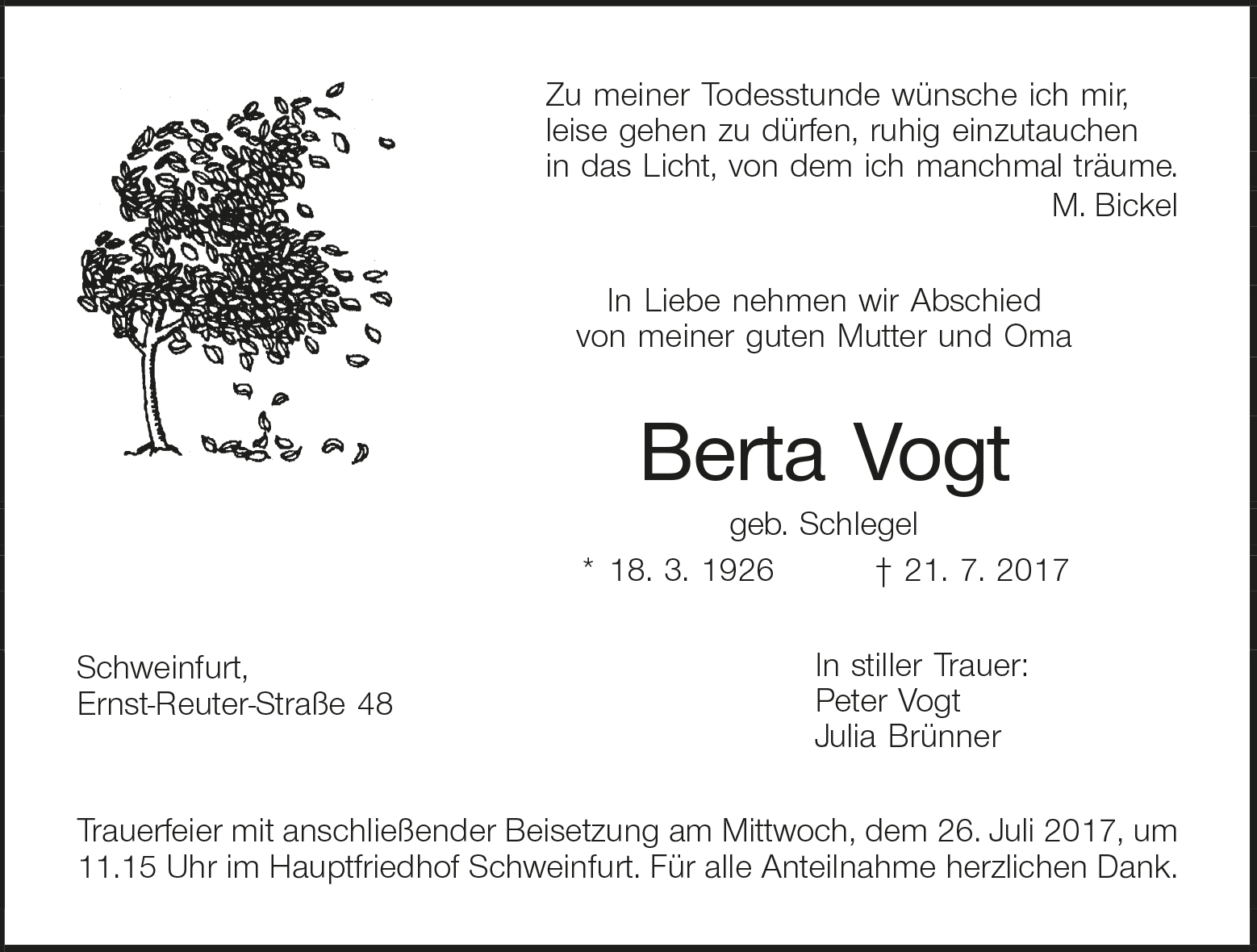 BErta Vogt